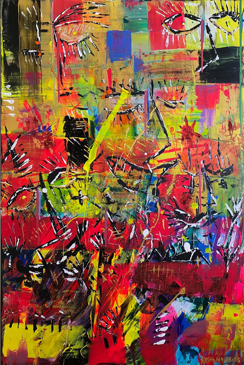 L.S.H.O. Artwork One-of-One of "No Fences" Front Image.