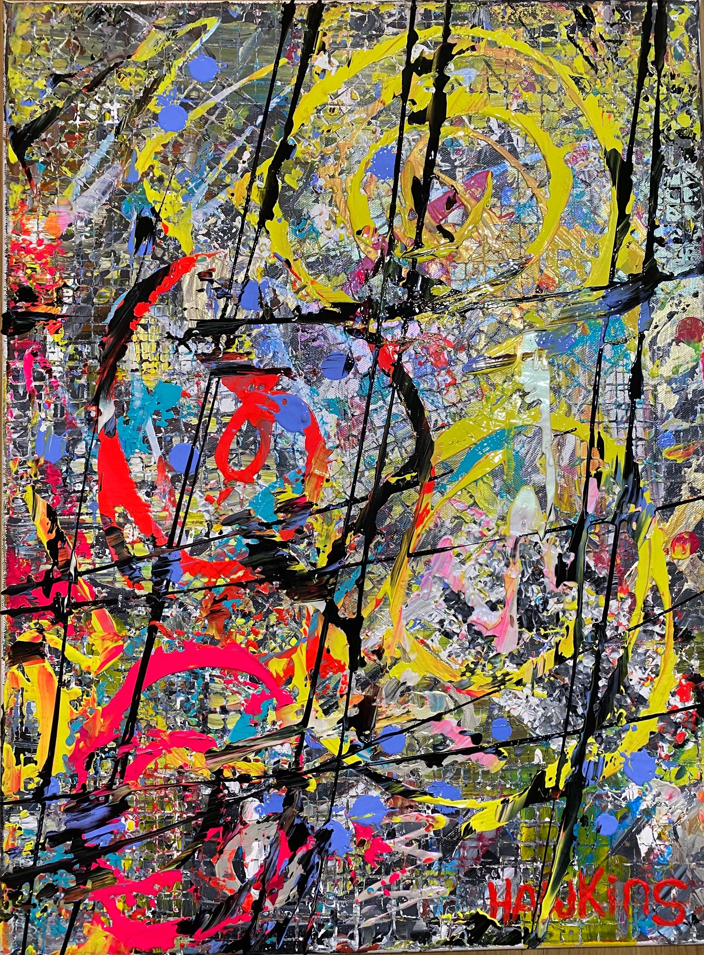 L.S.H.O. Artwork One-of-One of "The Frayed Halyard" Front Image vertical.